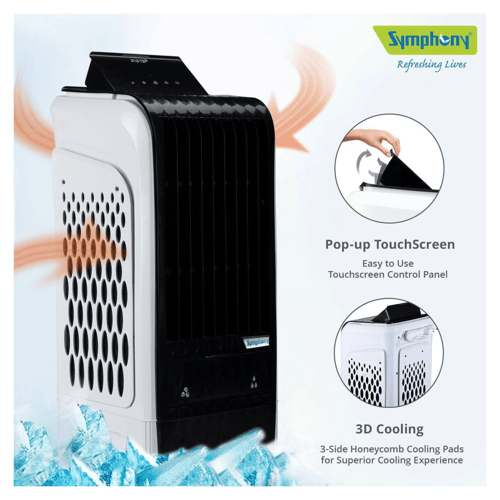 Buy Symphony Diet 3D 20i Tower AirCooler 20L|Magnetic Remote