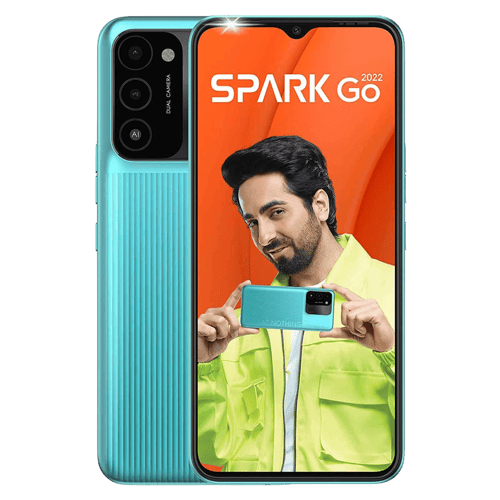 tecno spark go atlantic blue