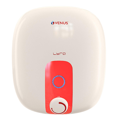 Venus Lyra Storage Water Heater 15 ltr Ivory Red