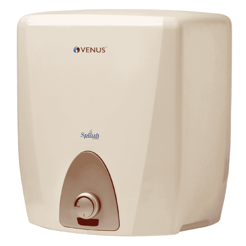 Shop Venus Splash Copper 25 L Storage Water Heater in Ivory