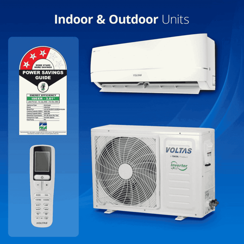Order Voltas 1.5 Ton 3 Star Adjustable Inverter Split AC!