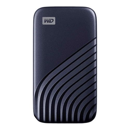 Shop WD 500GB My Passport SSD, Midnight Blue at an Offer!