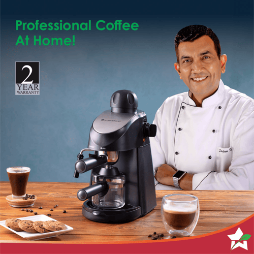 Coffee Brewer Wonderchef Cappuccino Maker Regenta Espresso Coffee