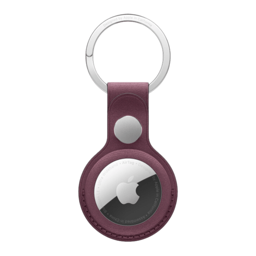 Get Apple AirTag FineWoven Key Ring (Mulberry) at best price