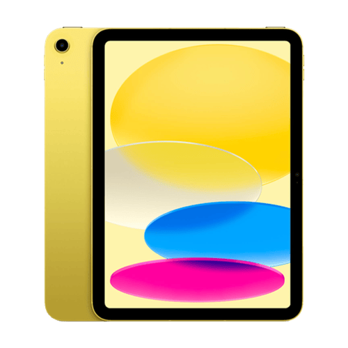 Get Apple iPad 10.9 inch, WiFi + Cellular Yellow 64GB Today!