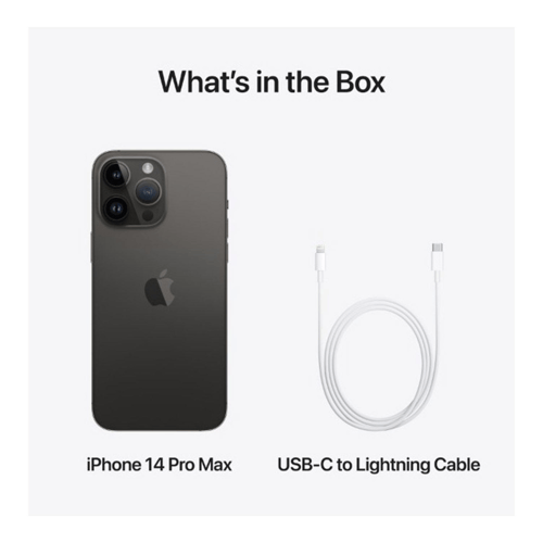 Buy Apple iphone 14 pro 256GB, Black online with best offers