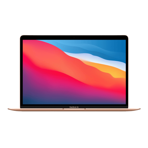 Apple MacBook Air M1 Chip Mac OS Laptop ( Gold,8GB-512GB )