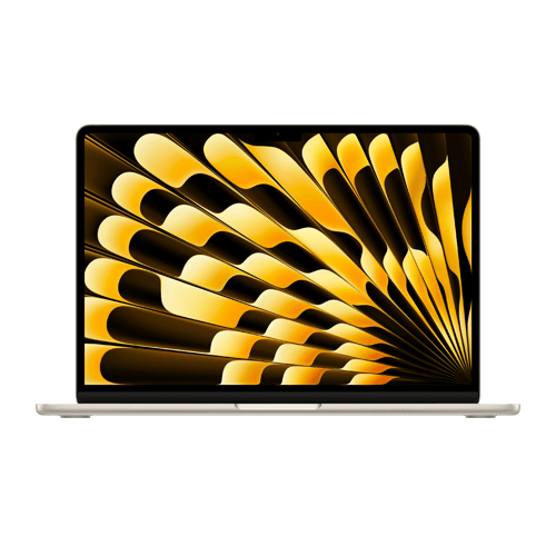 ナカツカApple MacBook Air 13.6インチ M3 16GB MacBook Air M3 Chip Laptop, 13.6 inch (Starlight,16GB-256GB)