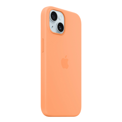 Kumquat Apple Iphone 12 Mini Orange Apple Silicone Case With