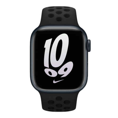 Shop Apple Watch Nike Sport Band 41mm (Black) 