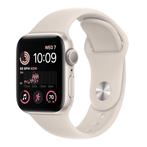 Buy Apple Watch SE (44 mm) GPS Aluminium Case at Starlight