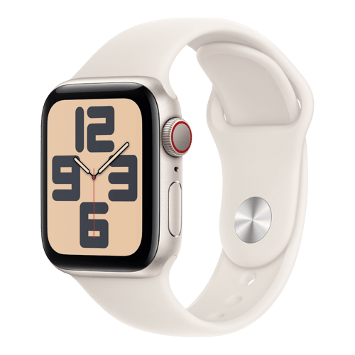 Apple Watch SE GPS Cellular Case with Sport Starligh,40mm