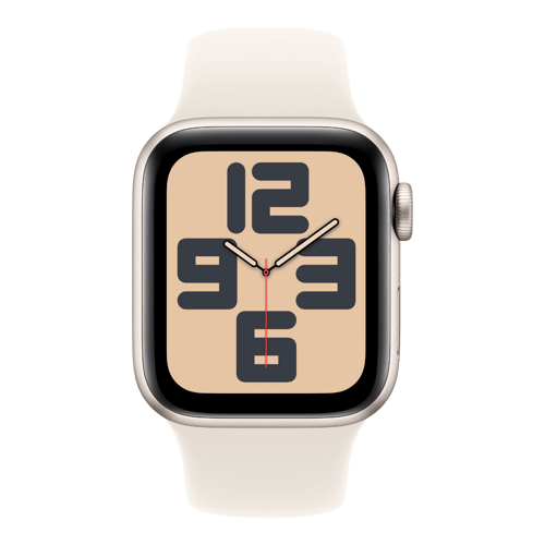 Apple Watch SE GPS + Cellular Case with Sport Starligh,44mm