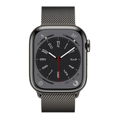 Buy the Apple Watch Series 7 GPS + Cellular(Graphite,41 mm)
