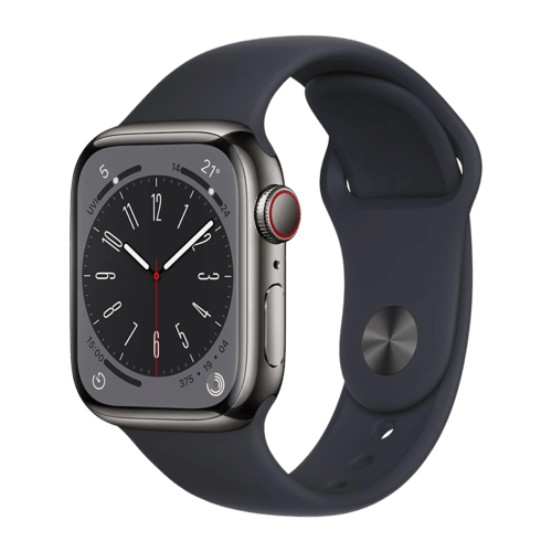 Buy Apple Watch Series 8 GPS Cellular Graphite Stainless Steel