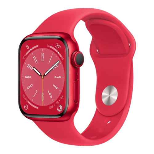 Get Apple Watch Series 8 GPS + Cellular, Red, mm at Poorvika online