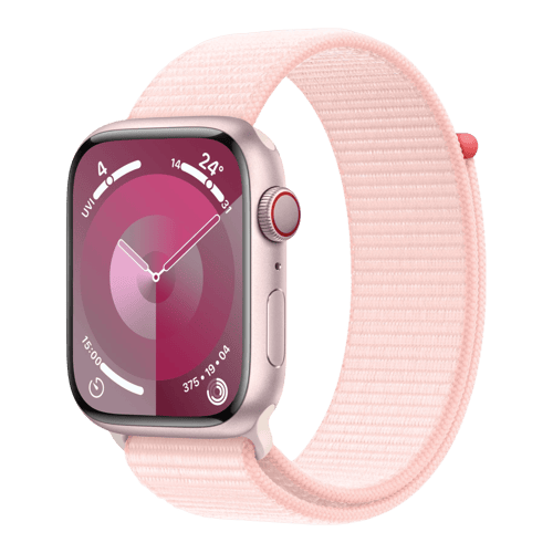 Prebook the Apple Watch 9 Aluminium Case 41mm Cellular pink