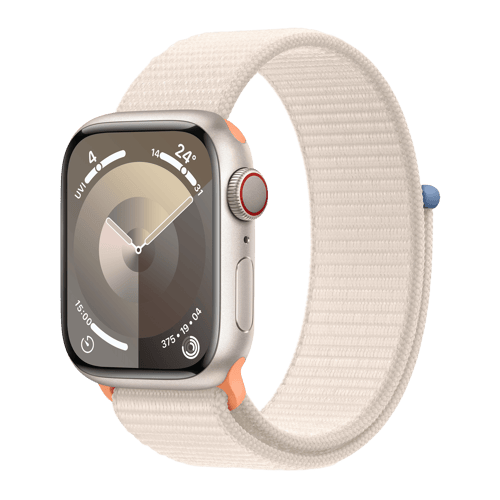 Apple Watch Series 9 Starlight Sport Loop (45mm) Starlight 