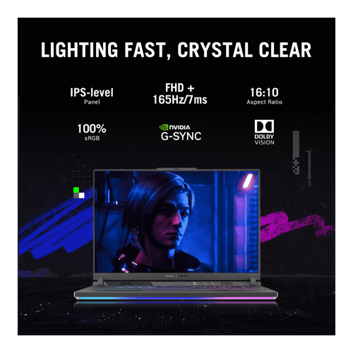 ASUS ROG Strix G16 Intel i5 13th Gen Laptop (Gray,16GB-1TB)