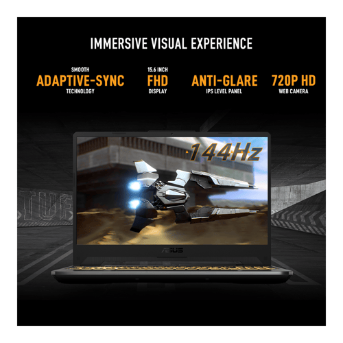 ASUS TUF Gaming A15 AMD R5 Laptop (Graphite Black,16GB-512GB)