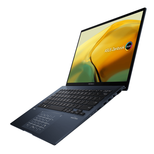 Buy the Asus ZenBook 14 OLED Core i7 Laptop Blue,16GB-512GB!