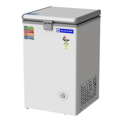 Blue Star 71 L Single Door 2 Star Freezer, White. Order Now!