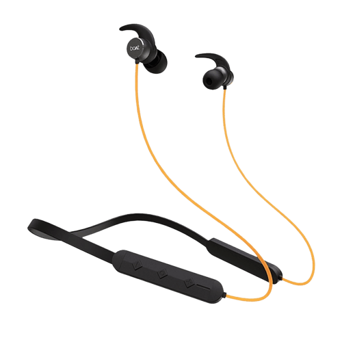 Boat Rockerz 258 Pro Neck Band Bluetooth Headset Yellow