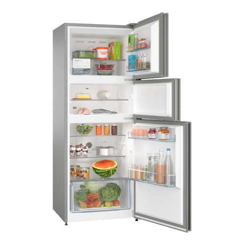 Buy Bosch 332 L Frost Free Triple Door Refrigerator Shiny Silver