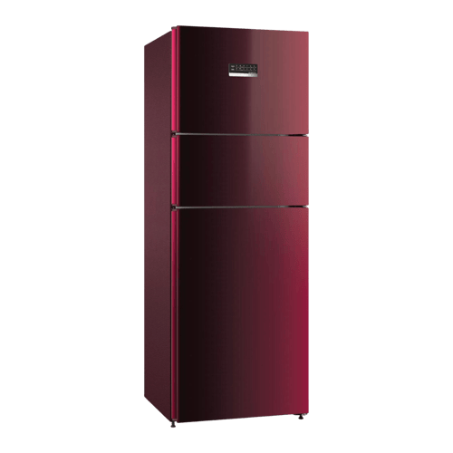 Buy Bosch Series 4 364L Triple Door Refrigerator - Candy Red