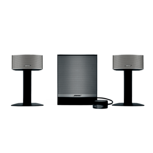 Shop Bose Companion 50 Multimedia Speaker System Black