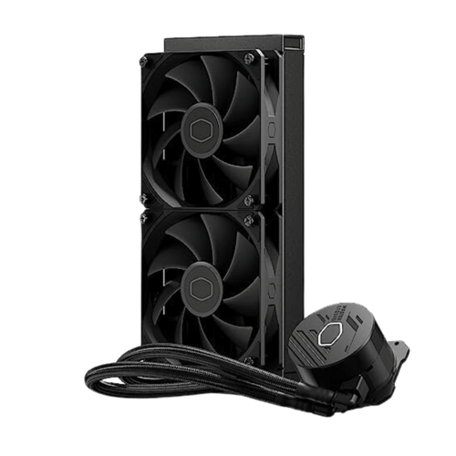Get Cooler Master 240L Core CPU Non RGB Liquid Cooler| Black