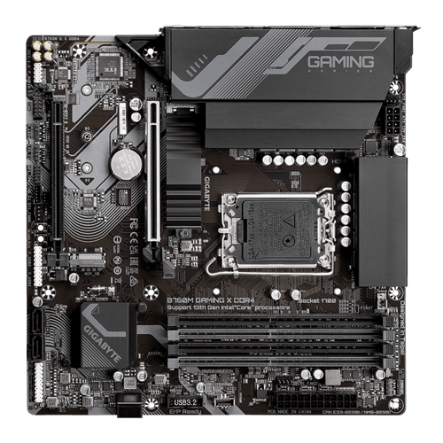 Buy Gigabyte B760M Intel mATX DDR4 Gaming Motherboard Black