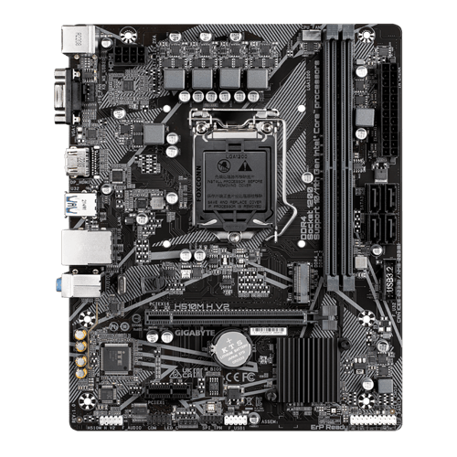 Buy Gigabyte H510M H V2 Intel mATX Motherboard Black Online