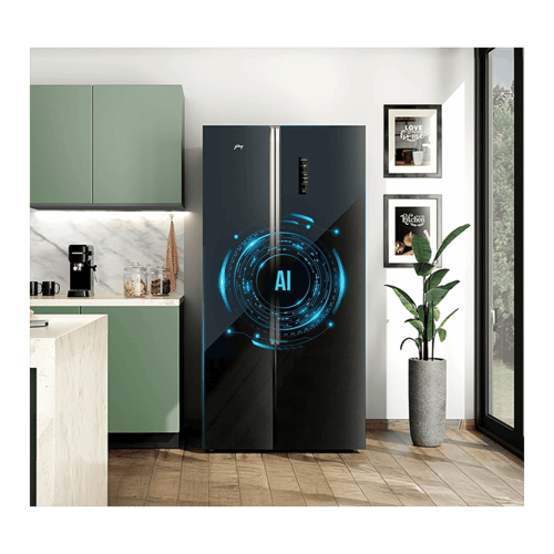 Shop Godrej 600 L Side by Side Door 3 Star Refrigerator Now