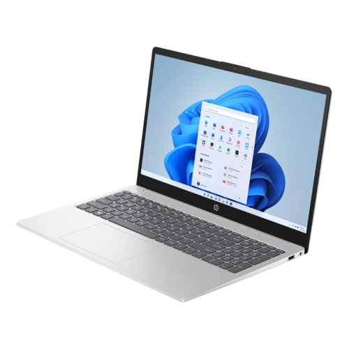 Get HP 15 Ryzen 3 7320U Laptop, (Natural Silver,8GB-512GB)