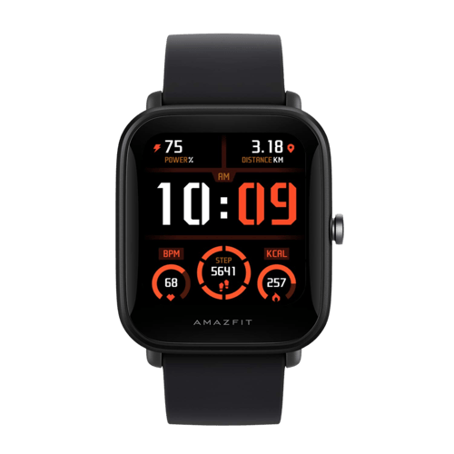 Get Huami Amazfit Bip U Pro Smartwatch, Black at Poorvika - Main Image