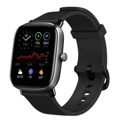 Buy Huami Amazfit GTS Mini Smartwatch Black at Poorvika