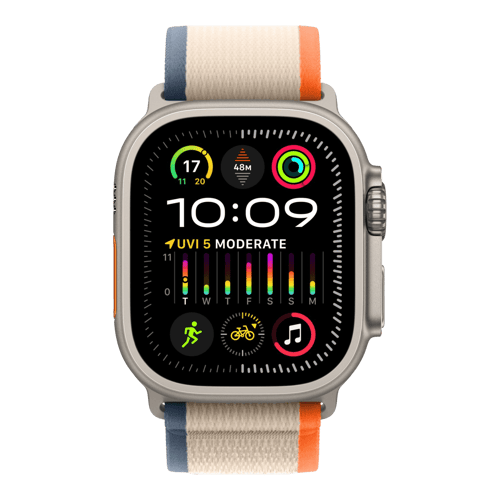 Buy Apple Watch Ultra 2 Trail Loop Orange/Beige online at Poorvika