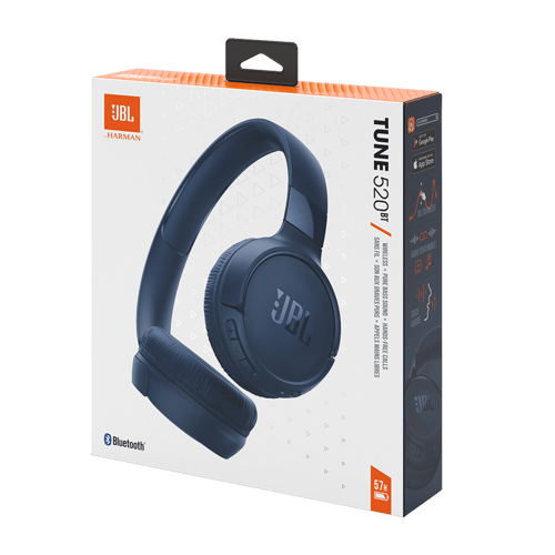 Buy JBL Tune 520BT Boom Headset in Blue at The Lowest Price
