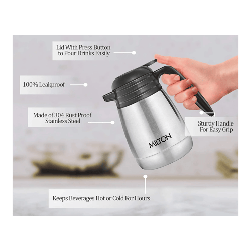 Buy Milton Thermosteel Carafe 600ml Flask at Poorvika