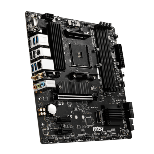 MSI AMD B550M Pro WiFi mATX With Gaming Motherboard(Black)