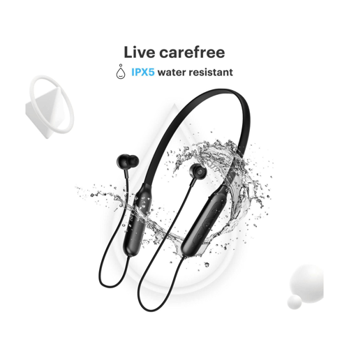 Shop Noise Bravo Bluetooth Headset (Jet Black) Offer Price