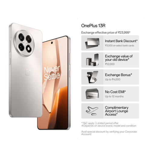 Buy Oneplus 13R (12GB RAM, 256GB, Astral Trail) at Poorvika!