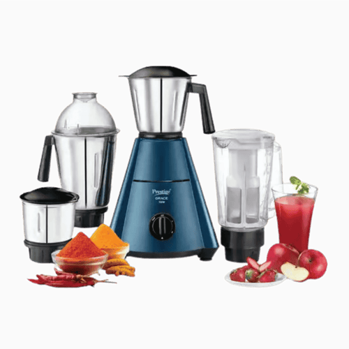 Shop Prestige Grace 750W Mixer Grinder Jars, Blue Black!