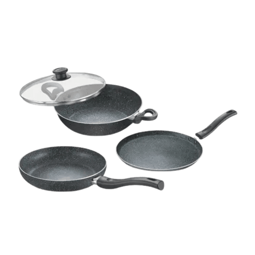 Buy Prestige Svachh BYK Non Stick Cookware Pc Set Black!
