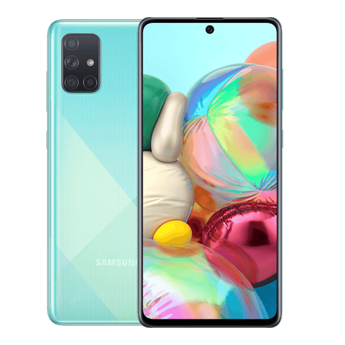 Buy Samsung Galaxy A71 (Prism Crush Blue, 8GB-128GB Online