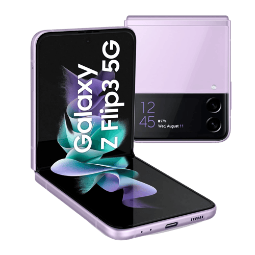 Buy Samsung Galaxy Z Flip 3 (Lavender,8GB-128GB) Online