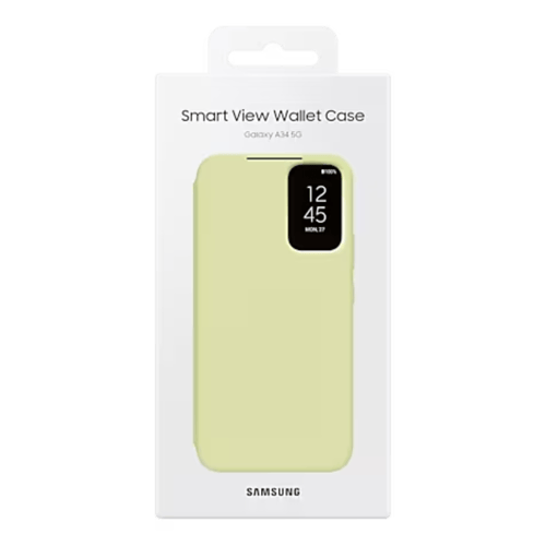Samsung S-View Wallet Case for Galaxy A54 5G Blueberry