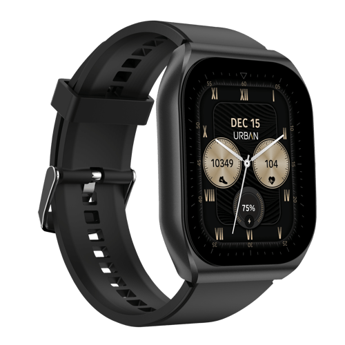 Order Urban Amaze Smartwatch Black Online at Poorvika