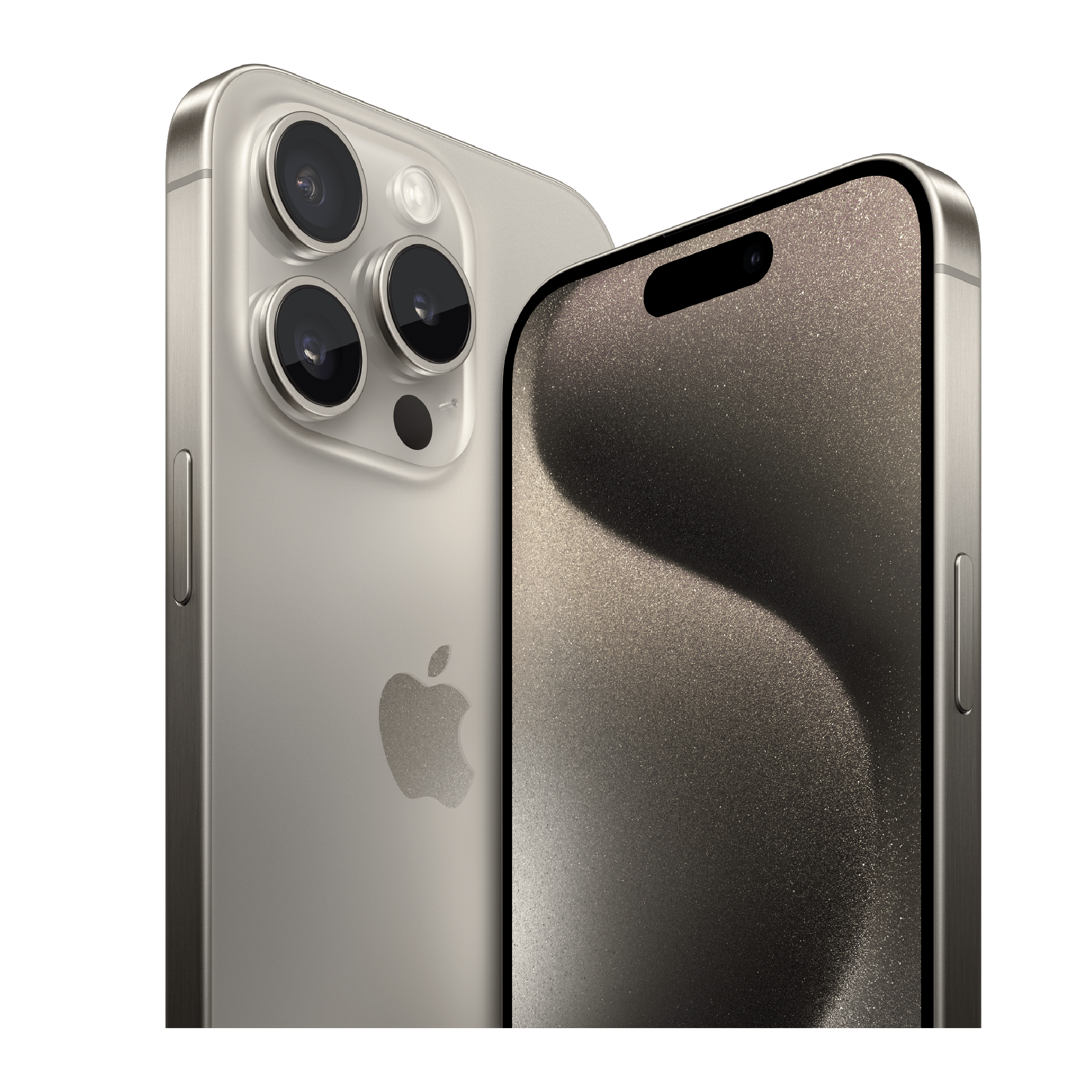 Get the new Apple iPhone 15 Pro (256GB) in Natural Titanium